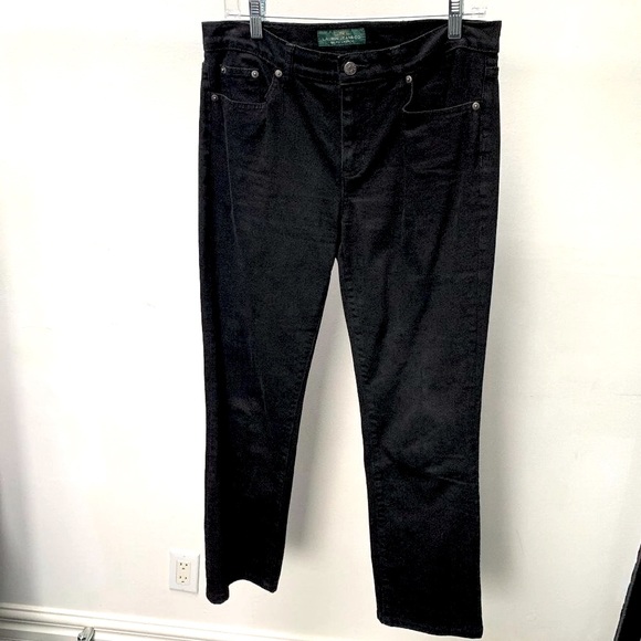 LRL RALPH LAUREN black slim jeans - Picture 4 of 11
